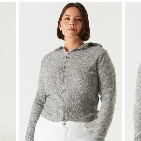 U2B Ribbed Hoodie - Picture 1 of 4